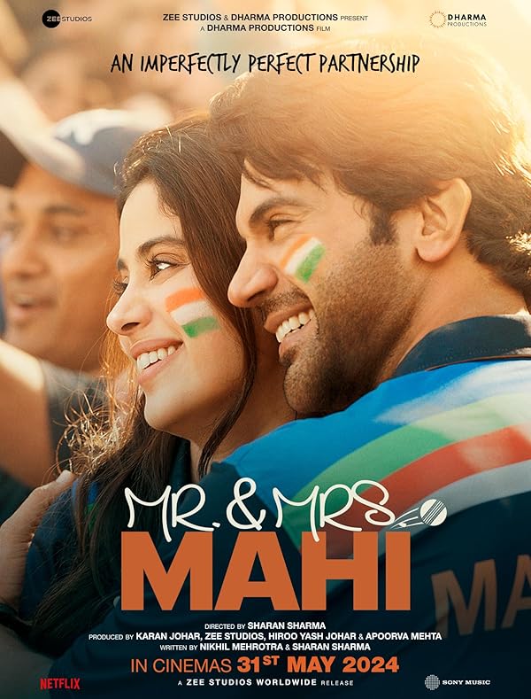 دانلود فیلم Mr. & Mrs. Mahi 2024 دانلود فیلم Mr. & Mrs. Mahi 2024
