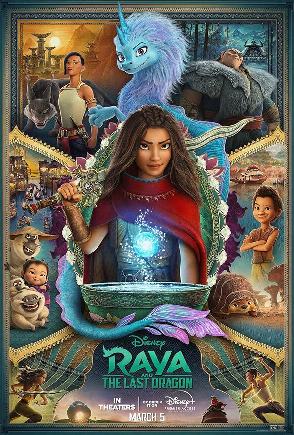 دانلود انیمیشن Raya and the Last Dragon 2021