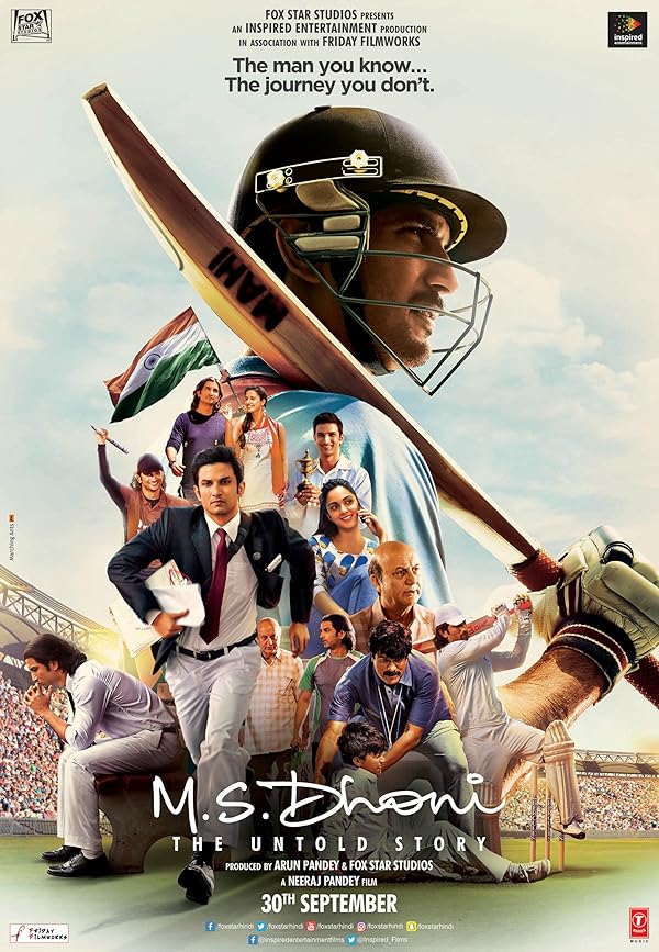 دانلود فیلم M.S. Dhoni: The Untold Story 2016 دانلود فیلم M.S. Dhoni: The Untold Story 2016